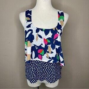 Anthropologie Meadow Rue • Tiered Sleeveless Top